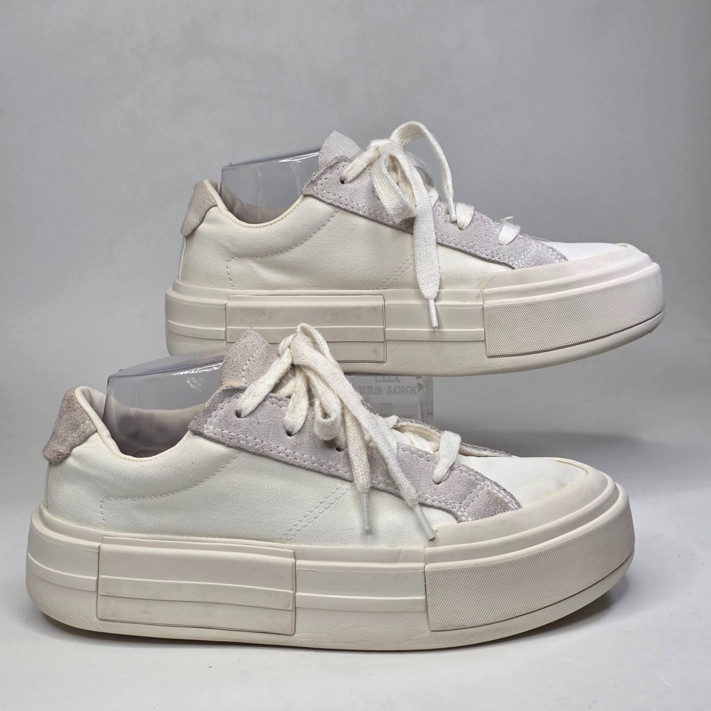 Converse CTAS Cruise OX Sneakers Women's Size 8 Men's 6.5 White Platform Shoes‎